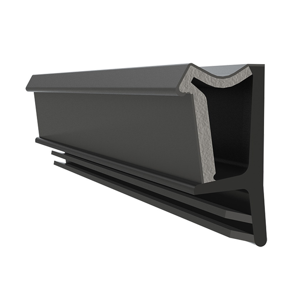 Deventer SP103A Compression Weatherseal Tilt and Turn (10mm Rebate) - Black (175m Coil)